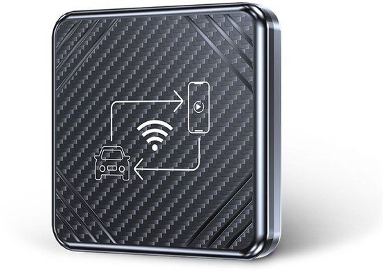 Geschikt voor Carplay Box, bedraad naar draadloos 2-in-1 AI Box voor Carplay en Android Auto, Plug and Play Bluetooth 5.0 WiFi draadloze adapter voor Android Auto voor iOS 9 en