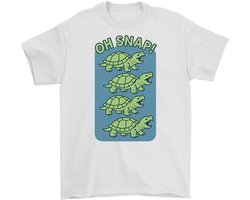 Snapping Turtle Shirt – OH SNAP! – Dieren Outfit – Unisex T-Shirt voor Dames & Heren – Leuk Cadeau