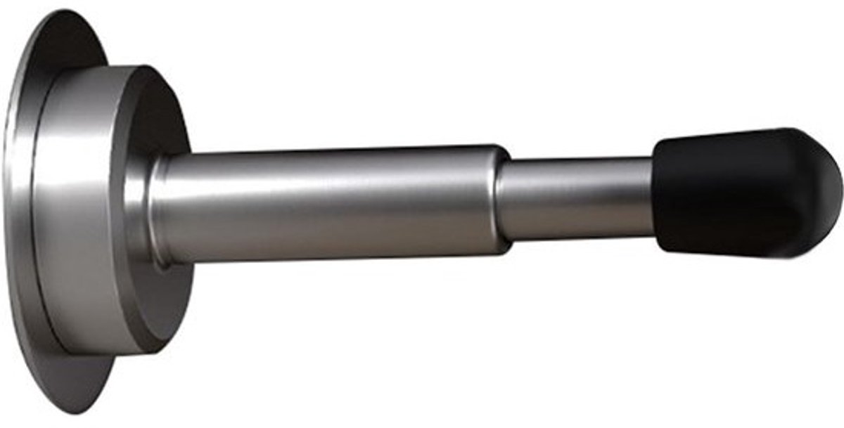 Verstelbare Deurstopper: Wandbescherming Zonder Boren Met Solide Metalen Constructie