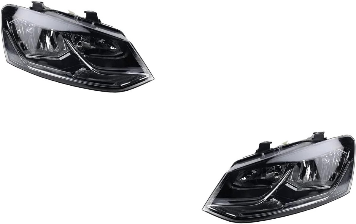 Koplampen Halogeen geschikt voor VW Polo 09 6R 04/2014 - H7 Set Links Rechts