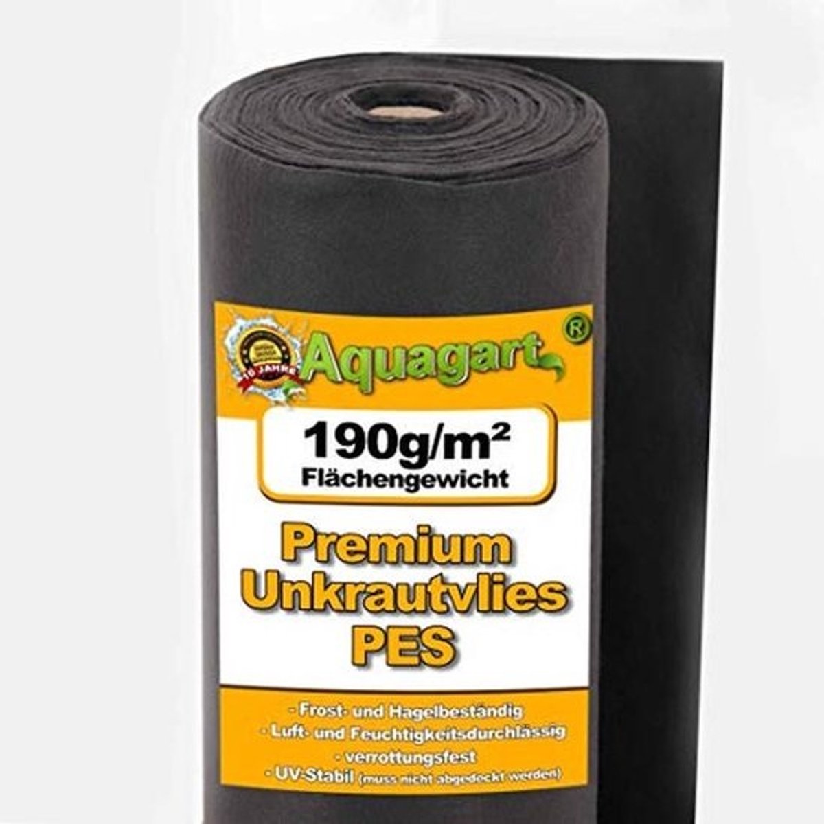 Onkruidvlies Mulchvlies Gronddoek 190g/m² - 1 Meter Breed - Bescherming Tegen Onkruid