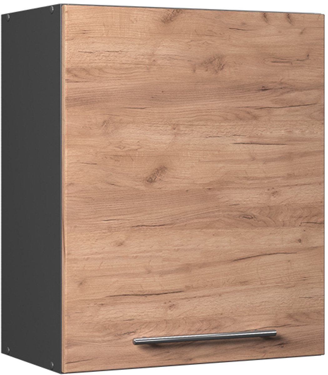 Vicco Hangkast Fame-Line, Goudkleurig Eiken, 60 cm