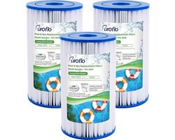Zwembad Filterpatroon Type B Vervanging voor Intex Easy Set Pool en SPA, 3 Stuks