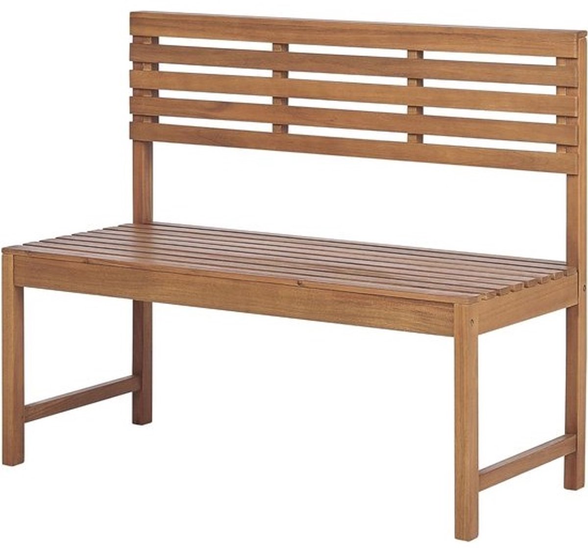 Buitenbank 2-zits - Tuinbank acaciahout - Ontspannen buiten - Modulair balkonset - 50 x 110 cm - Bruin