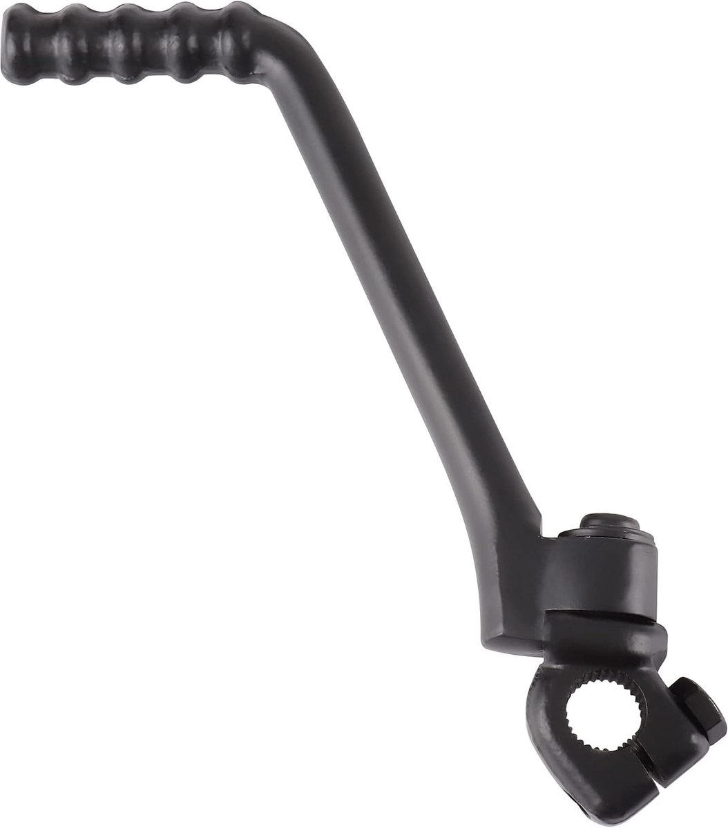 16mm Kickstart Lever Pedal Zwart Verstelbare Vervanging Voor 50cc 70cc 90cc 110cc 125cc 150cc Pit Bike Dirt Bike