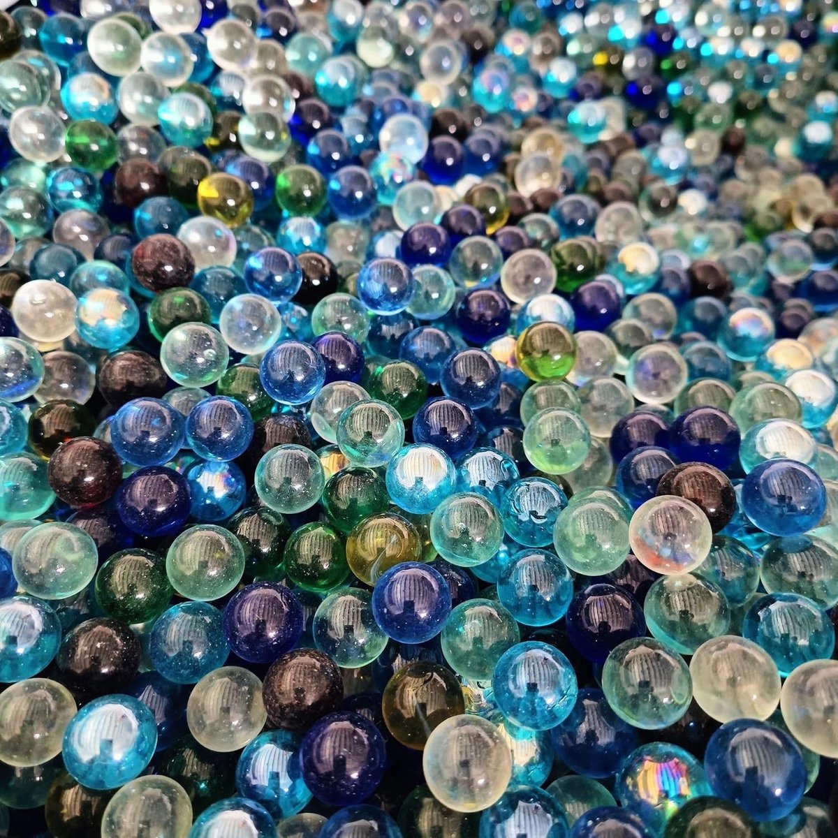 Kleurige Glazen Knikkers Set van 100 Stuks, Ideaal voor Kinderspellen, Knikkerspellen en Buitenactiviteiten