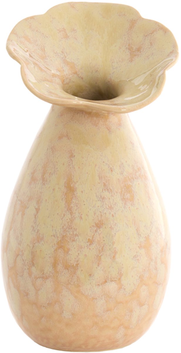 Light & Living Vaas CULLA - Oranje - 15.3x15.3x29 cm