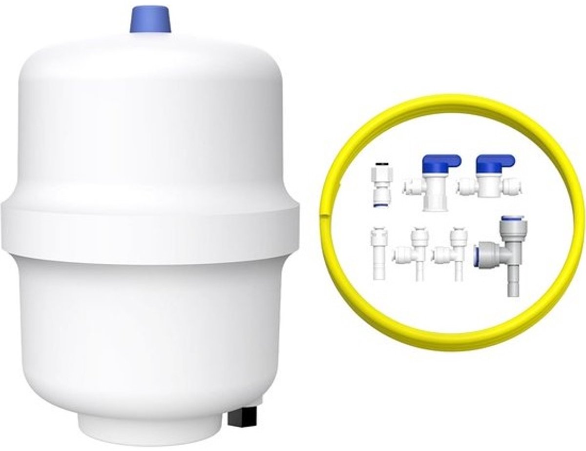 Compacte waterdruktank voor tankloos omgekeerde osmosesysteem - RO-wateropslag voor koelkast en ijsmachine