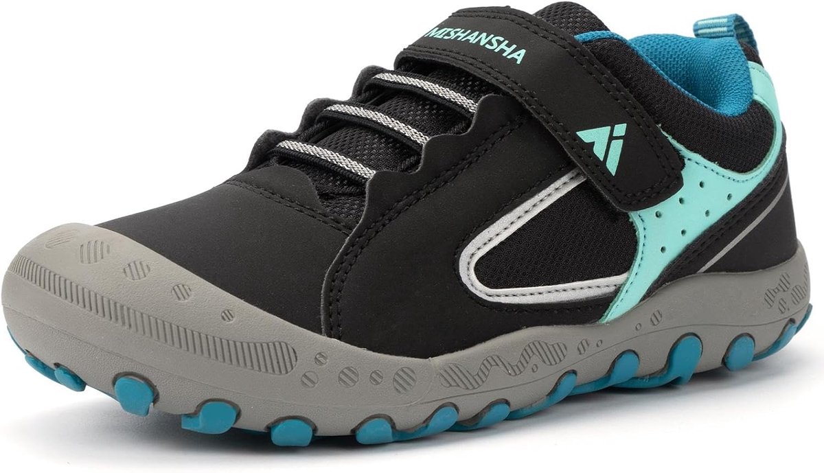 Trekking schoenen kinderen 27 EU - blauw zwart - waterdicht - ideaal voor avontuur - ShopVlot