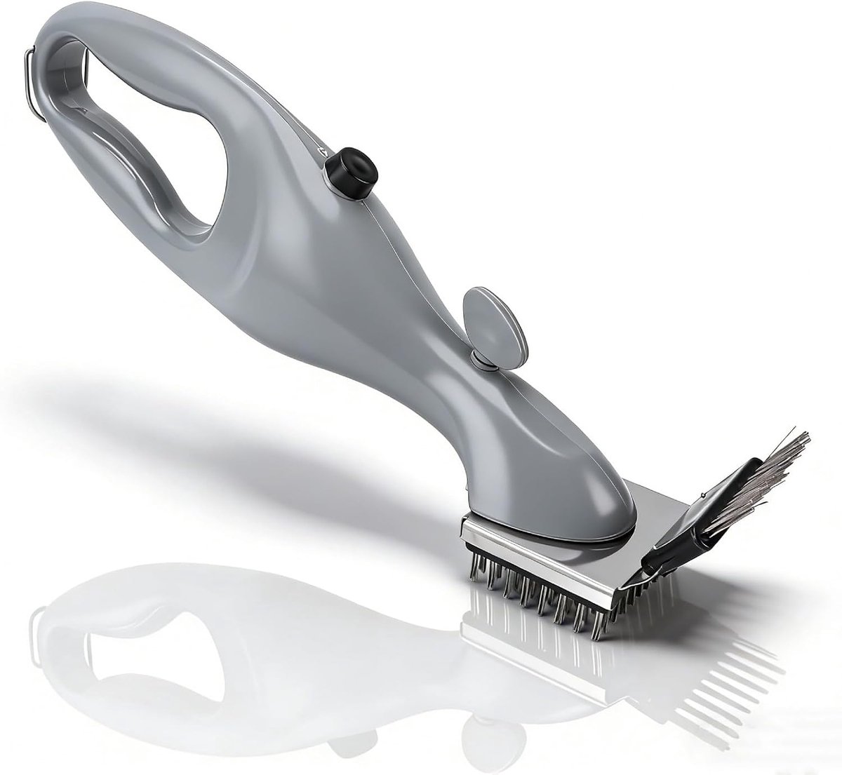 Borstel, Barbecue Grill Stoomborstel BBQ Cleaner Tool Draagbare Diepe Reiniging Gemakkelijk Onderhoud Stoomreiniger voor Grillen Schraper Outdoor