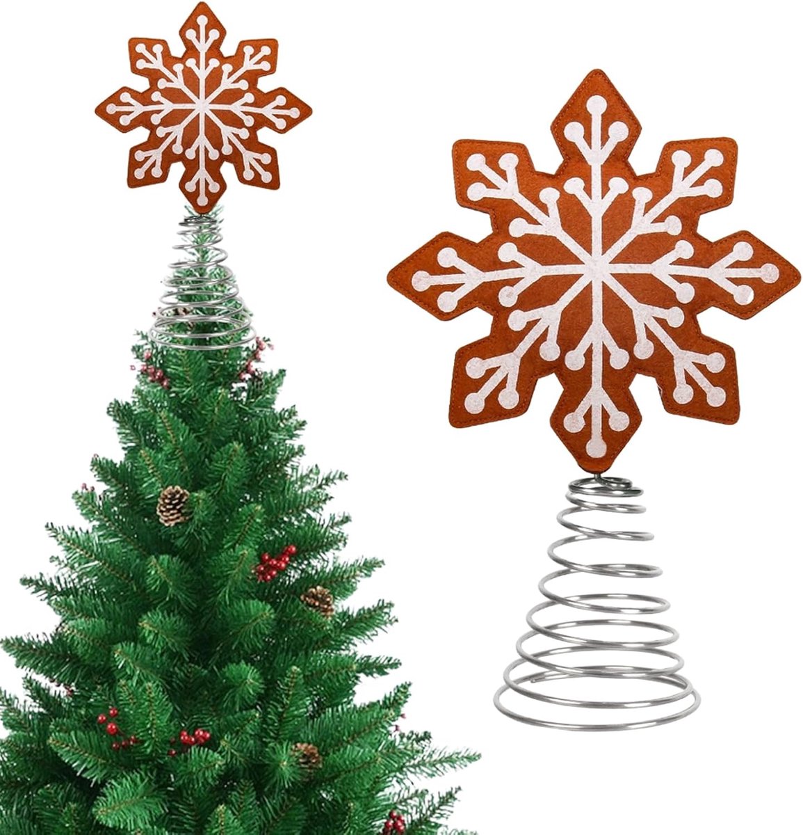 Piek Decoratie Decoratieve Vilt Ster Piek