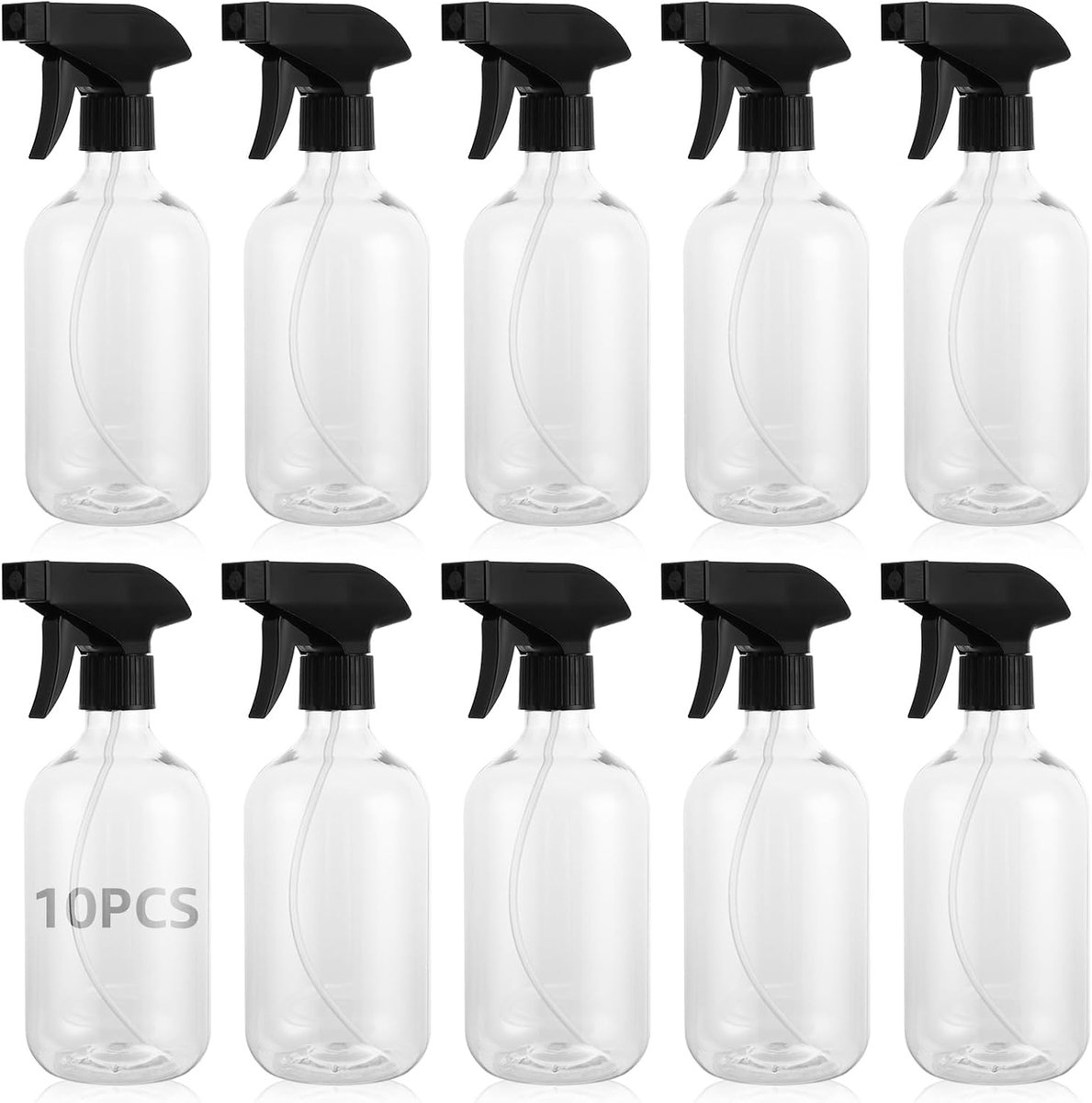 Verstuivers, spuitfles 500 ml, drukspuitfles voor planten, tuin, huisdierreiniging, kapper, trigger, lege spuitfles, autoverzorging