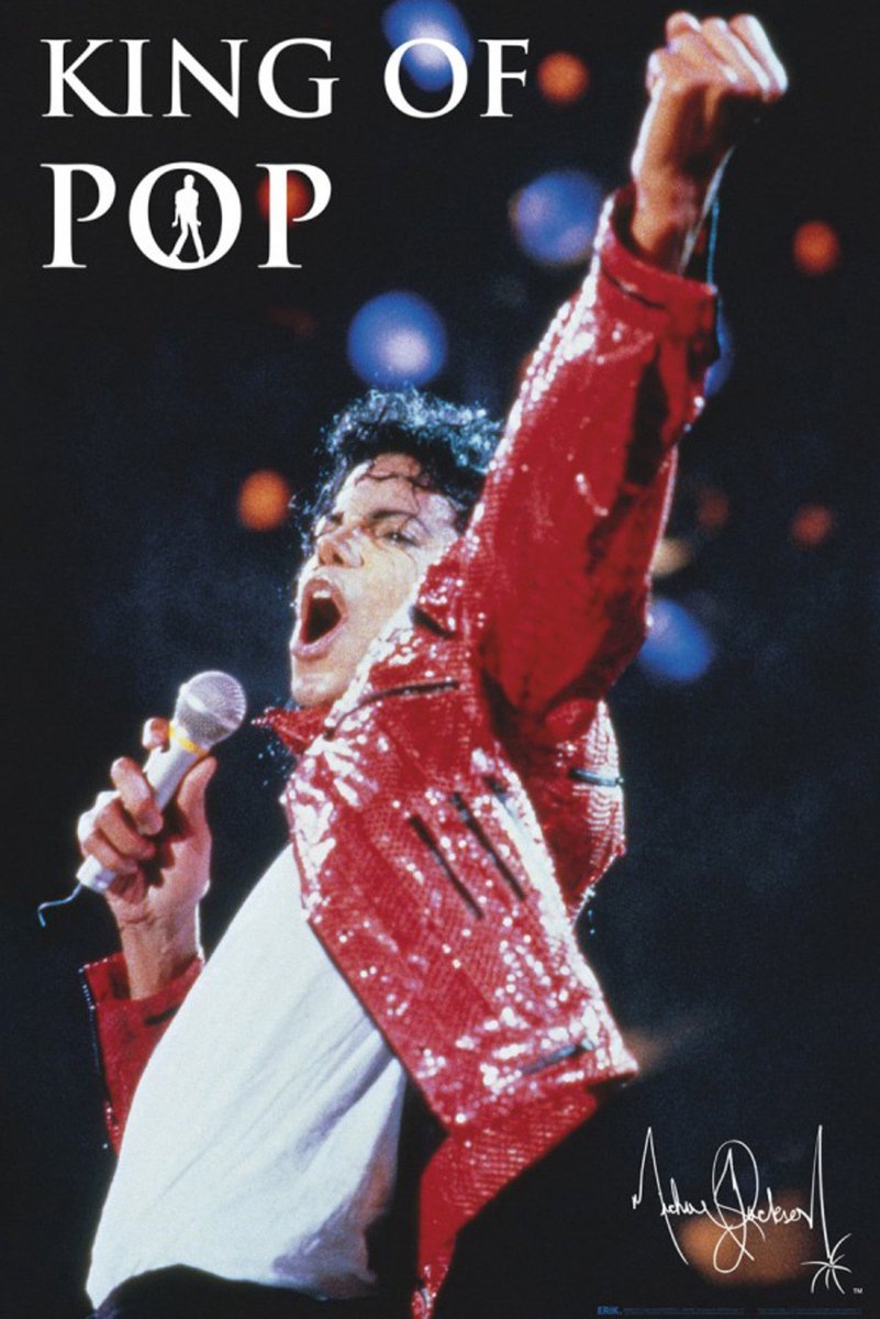 Grupo Erik Poster Michael Jackson - King of Pop 61x91,5cm Divers