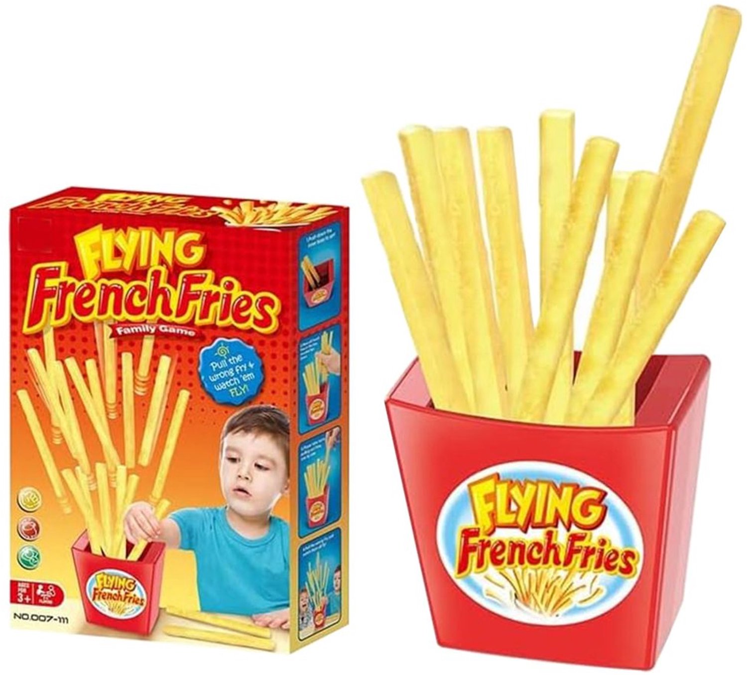 Vliegende Frietjes Spel voor Gezinnen, Leuk Bordspel