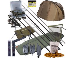 Ultimate Mega Complete Carp Night Fishing Set - Karper Set