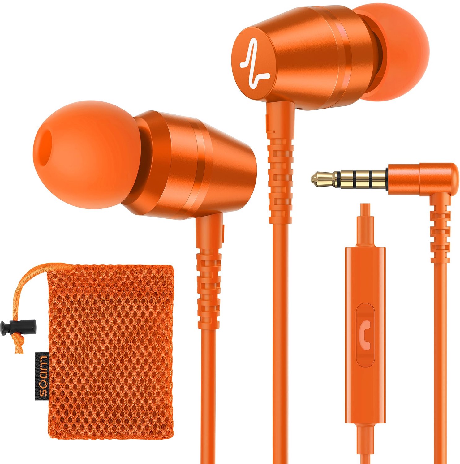 In-Ear Koptelefoon met Kabel en Microfoon