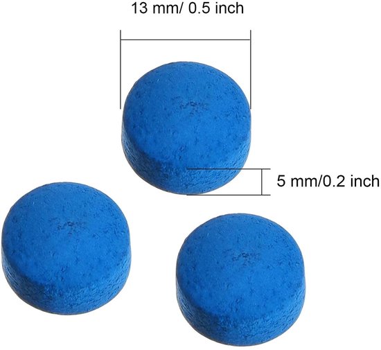 20 Reservepunten voor Biljartkeu met Opbergdoos — afbeelding 5