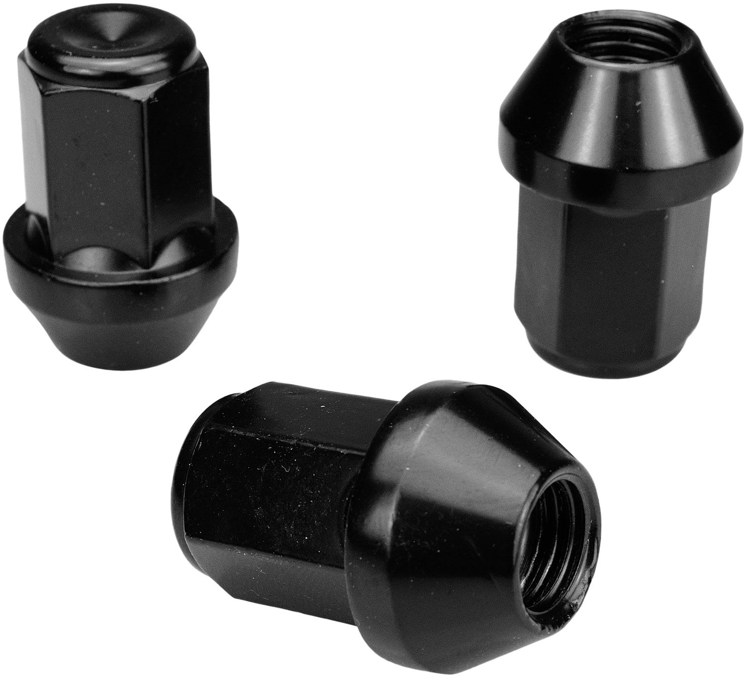 Wielmoeren Set van 20 - Zwart M12 x 1,5 met Conische Zitting