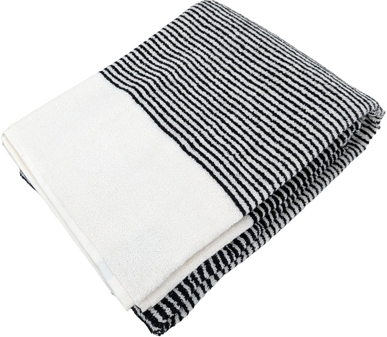 Badhanddoek 100 x 150 cm van Katoen met Strepen