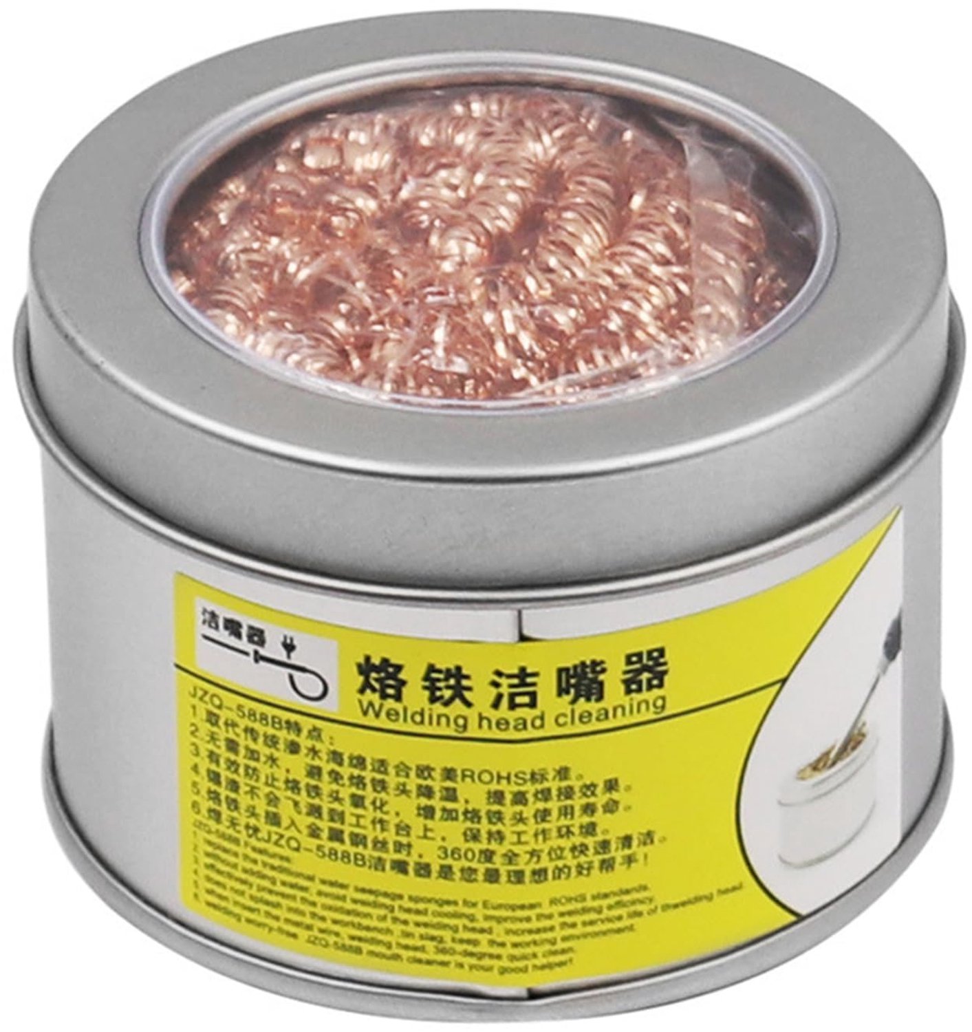 RVS Soldering Iron Tip Cleaner voor Effectieve Onderhoud van Soldering Tools