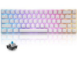 Compacte RGB Mechanische Gaming Toetsenbord met 60% Lay-out
