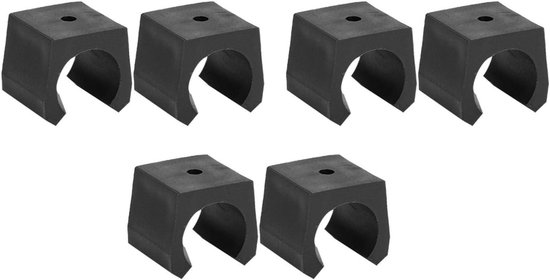 Snooker cue houder 6 stuks - kunststof - ruimtebesparend - voor biljartkeuen m-winkel - m-winkel — afbeelding 2