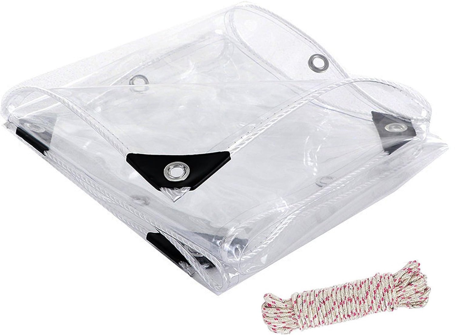 Transparant Dekzeil 3 x 6 m, Scheurvast en Waterdicht