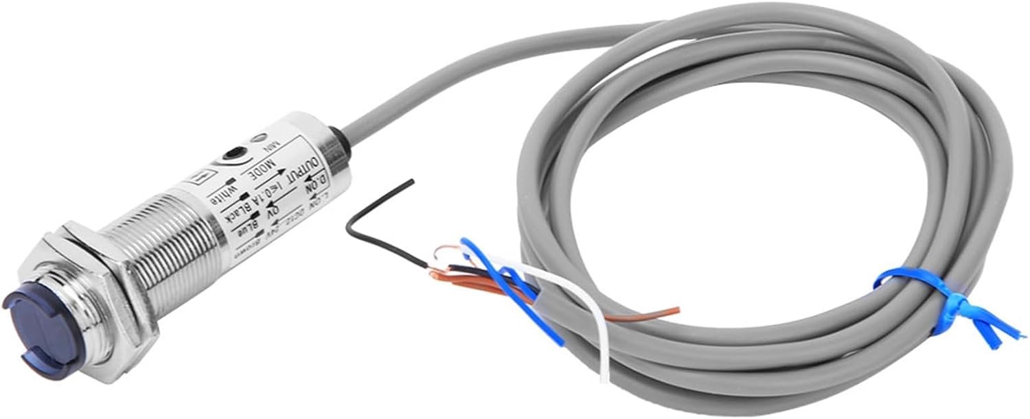 Foto-elektrisch sensor schakelaar DC 10-30V 10-30mm - 4-draads NPN type - hoge gevoeligheid - stabiele prestaties m-winkel - m-winkel