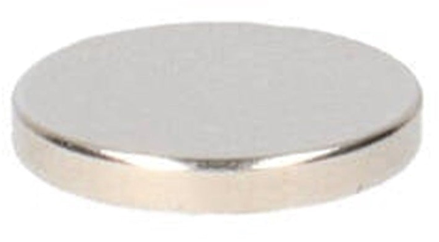 Neodymium Schijfmagneet Ø10 x 1,5 mm N48 NiCuNi – 30 stuks