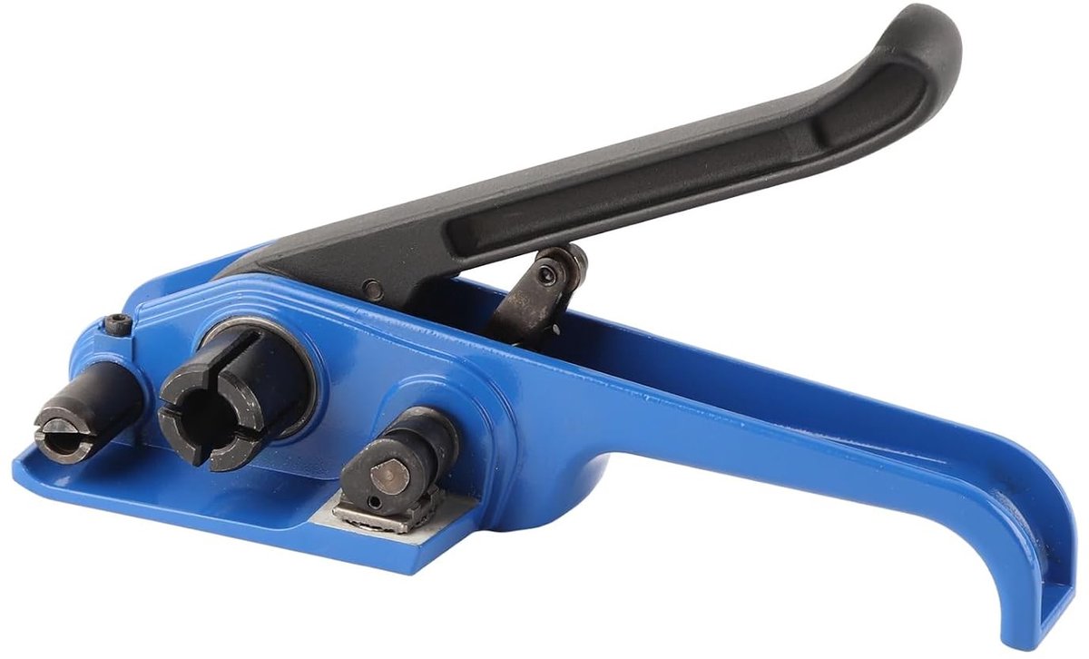 Complete Set voor PET en PP Banding met Zelfstaande Cutter en Gesmeerde Roller voor 16-19mm Tape, Perfect voor Verpakking en Beveiliging