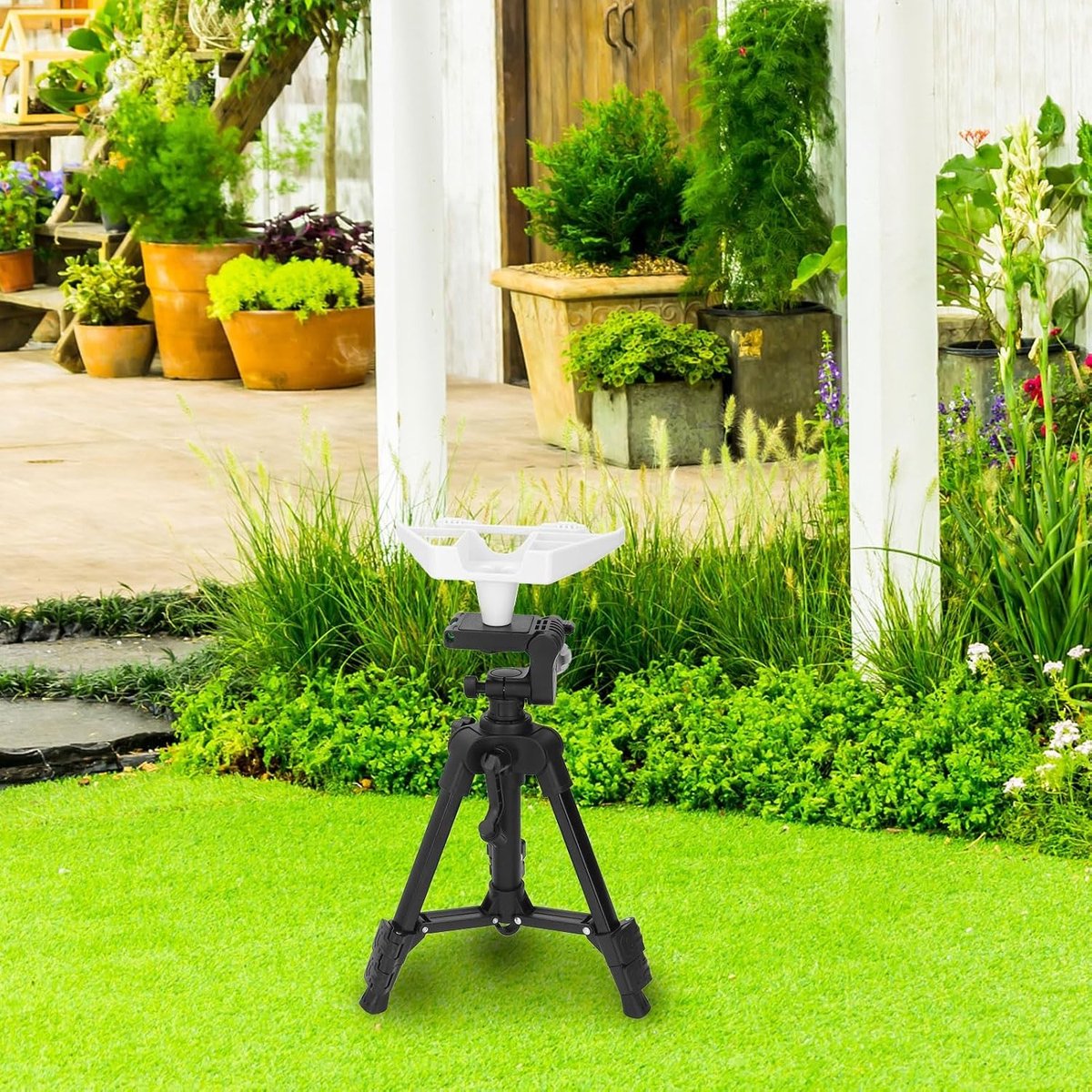 Draagbare Satellietstatief Montagebeugel met 1/4 Inch Moer voor Buiten en Campinggebruik