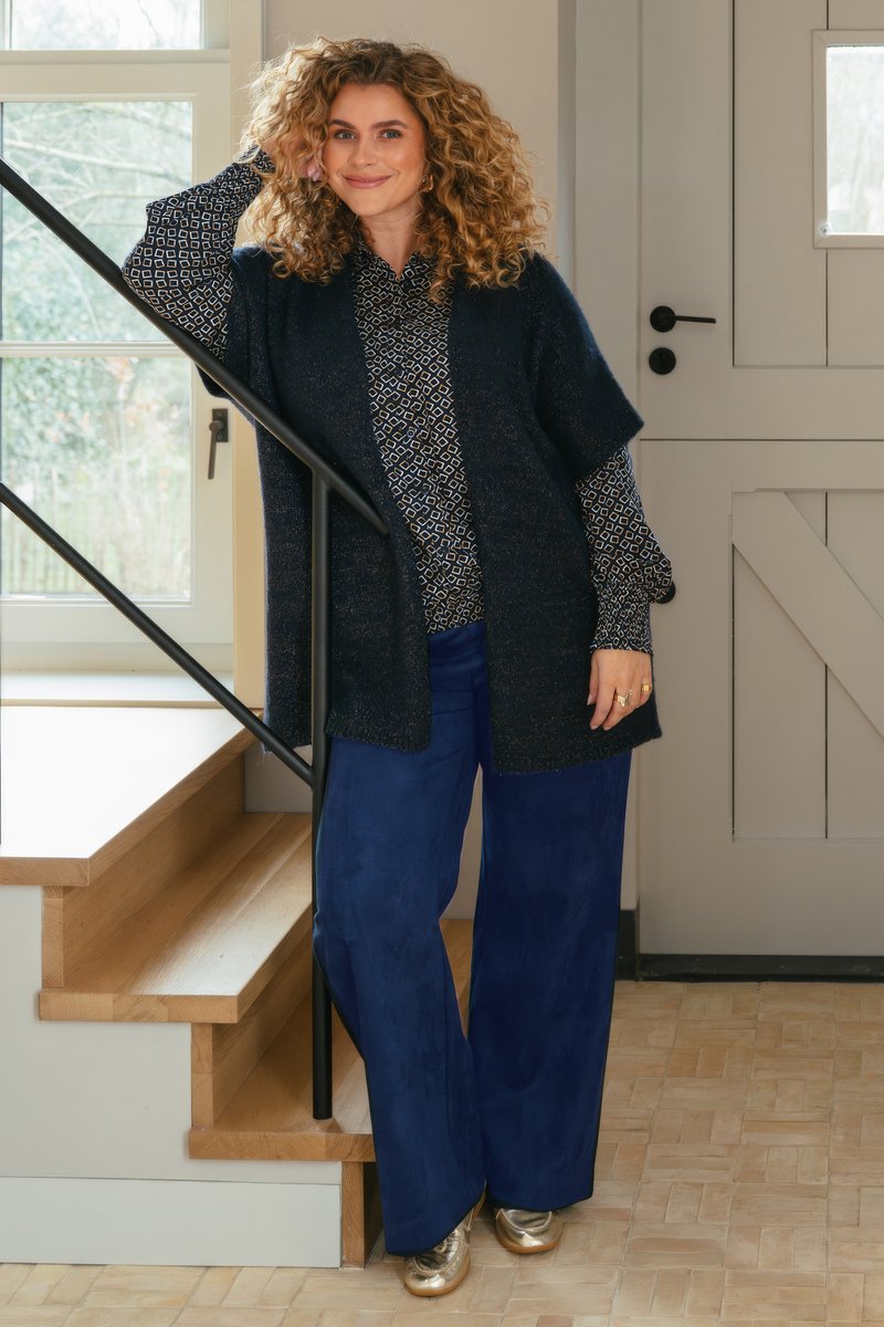 Exxcellent broek Annabelle suedine