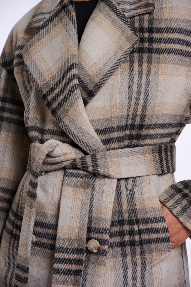 Rino & Pelle Jassen Ninte coat Neutral Check