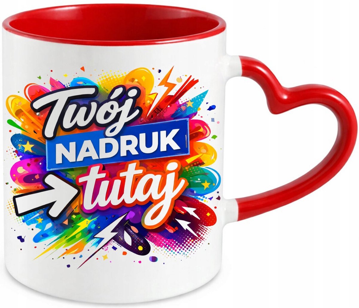 Bedrukte Mok met Uw Eigen Ontwerp - 330ml Keramiek