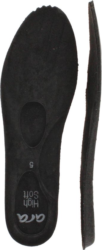 Zwarte Ara High Soft inlegzolen.