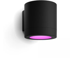 Philips Hue Muscari muurspot - tuinlamp - aanpasbaar wit en gekleurd licht -- rechthoek - IP44: weer- en windbestendig - slimme verlichting