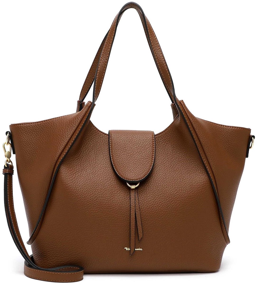 Tamaris schoudertas Manuela Cityshopper Cognac bruine