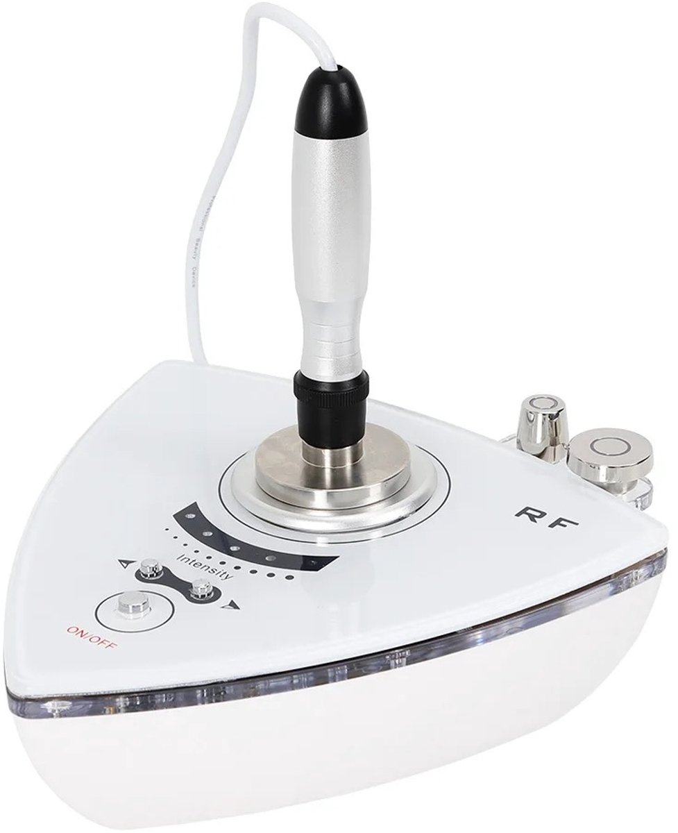 Cellista RF Gezichtsapparaat - Radiofrequentie Gezichtsverzorging - Huidverzorgingsapparaat - 3 Sondes - 5 Intensiteiten - 2MHz - 75W - Wit