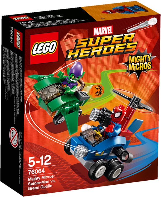 Marvel Spider-Man Mighty Micros: Spider-Man vs. Green Goblin