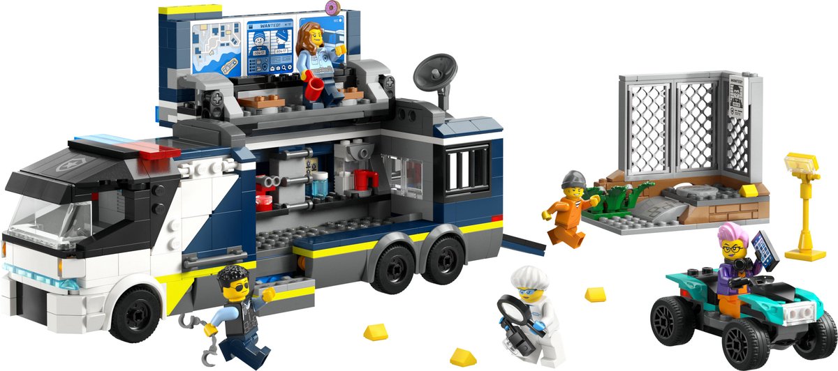 LEGO 60418 City Politielaboratorium in truck Politie Speelgoed voor Kinderen vanaf 7 jaar — afbeelding 8