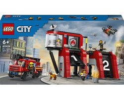 LEGO 60414 Fire Station with Fire Truck