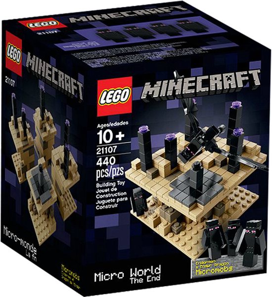 LEGO Minecraft Micro World – The End, Bouwpakket, 10 jaar, 440 stuk(s)