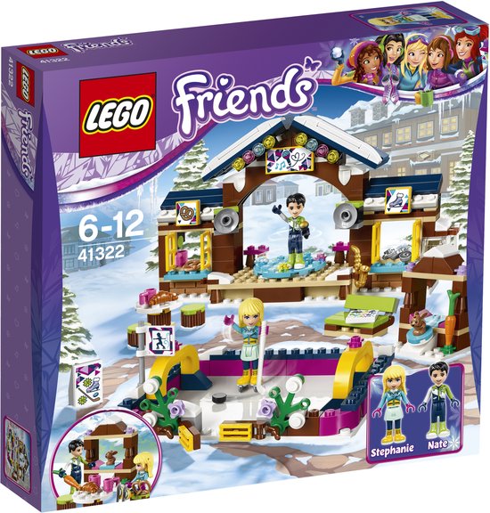 LEGO Friends Wintersport ijsbaan 41322