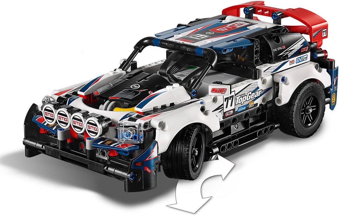 LEGO Technic App-Controlled Top Gear Rally Car 42109 — afbeelding 3