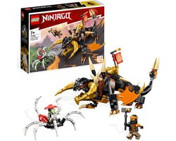 LEGO 71782 NINJAGO Cole's Aardedraak EVO Set met Draken Speelgoed om te Verzamelen