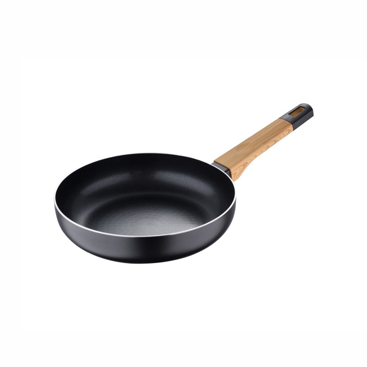 Koekenpan met antiaanbaklaag, 24 cm, Earth Black
