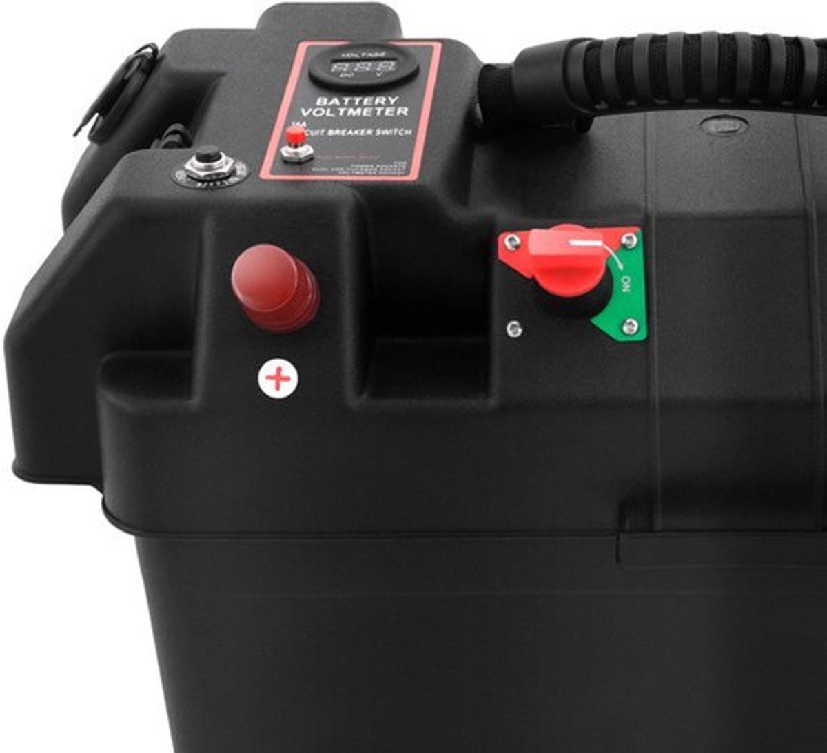 Opslagbatterij Box - Dubbele USB-Poort - Hoge Capaciteit - Veilig Opladen - Voor Camping En Outdoor