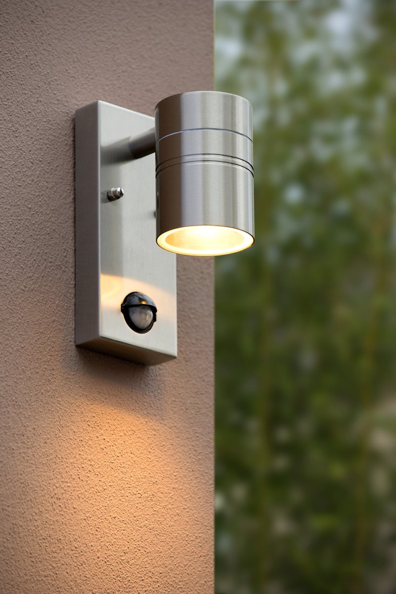 Lucide Arne-LED IR - Wandspot - Wandlamp Binnen/Buiten - Ø 6,3 cm