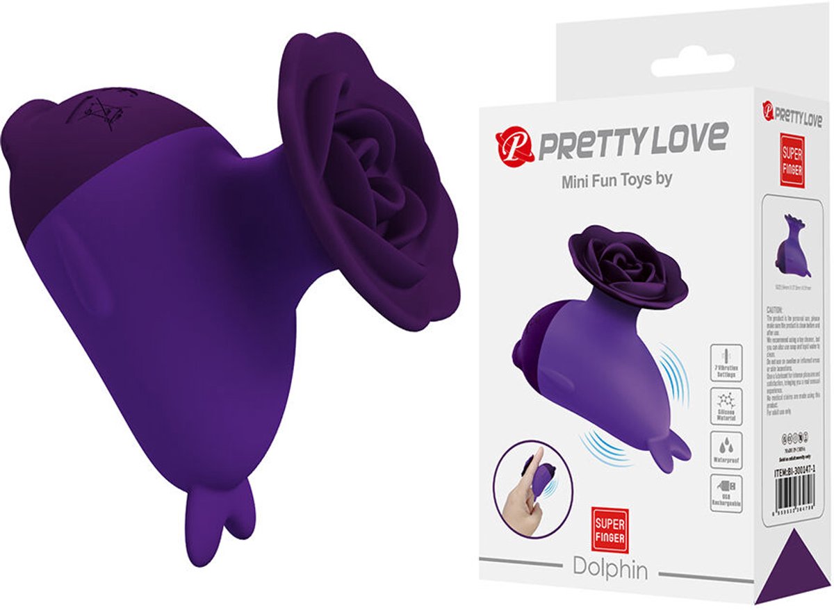 Dolphin Mini Vibrator met Clip