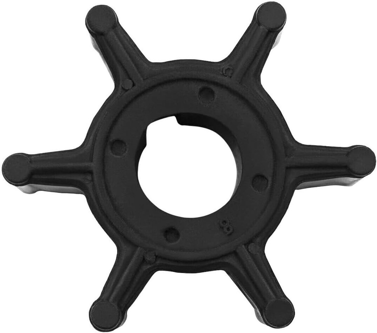 Rubber impeller waterpomp voor 4HP, 5HP en 6HP motoren - Hoogwaardige vervangingsonderdelen voor optimale prestaties